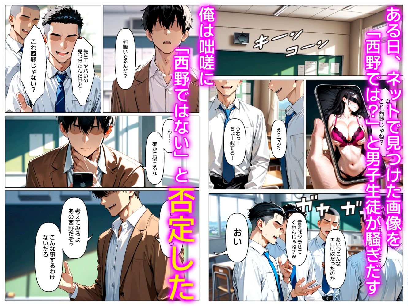 続・裏アカがバレて絶望する教え子を脅迫し、俺の性奴●にする話 サンプル画像3