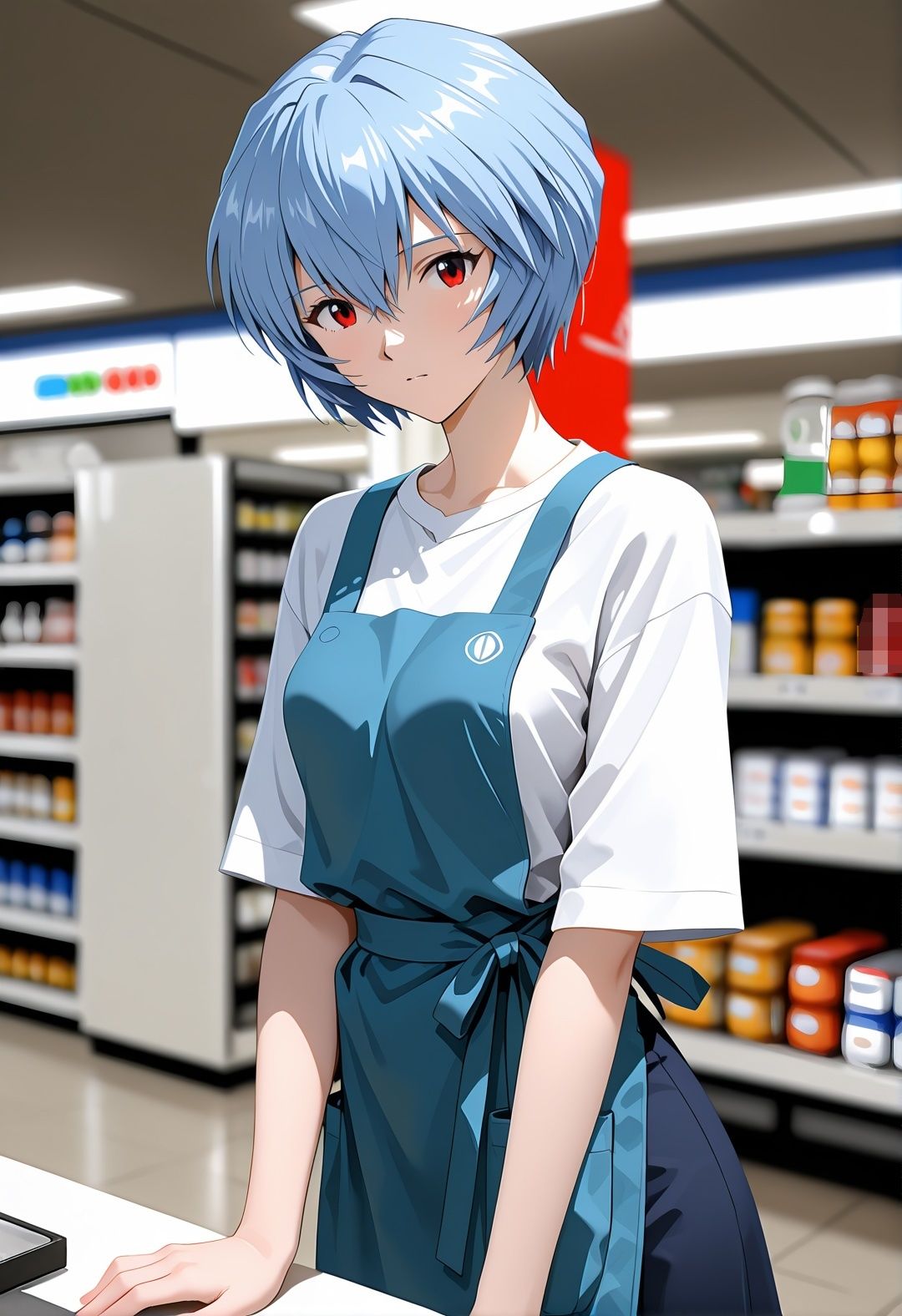 綾〇レ〇 コンビニ店員が客に犯●れ中出しされまくる3DCG エ〇ァパロディ 公開セックス 便所調教 サンプル画像2