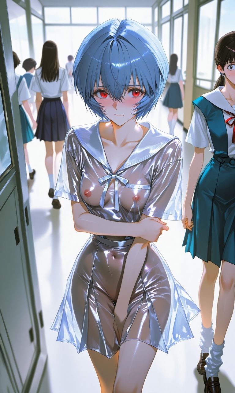 綾〇レイ  スケスケセーラー服でHな日常 サンプル画像2