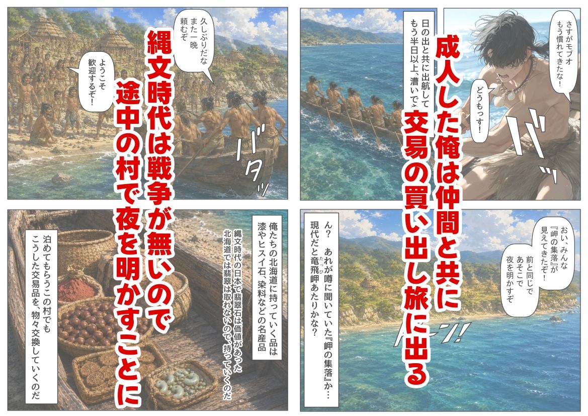 縄文時代に俺が転生したら、性風習が叡智すぎた件 サンプル画像2