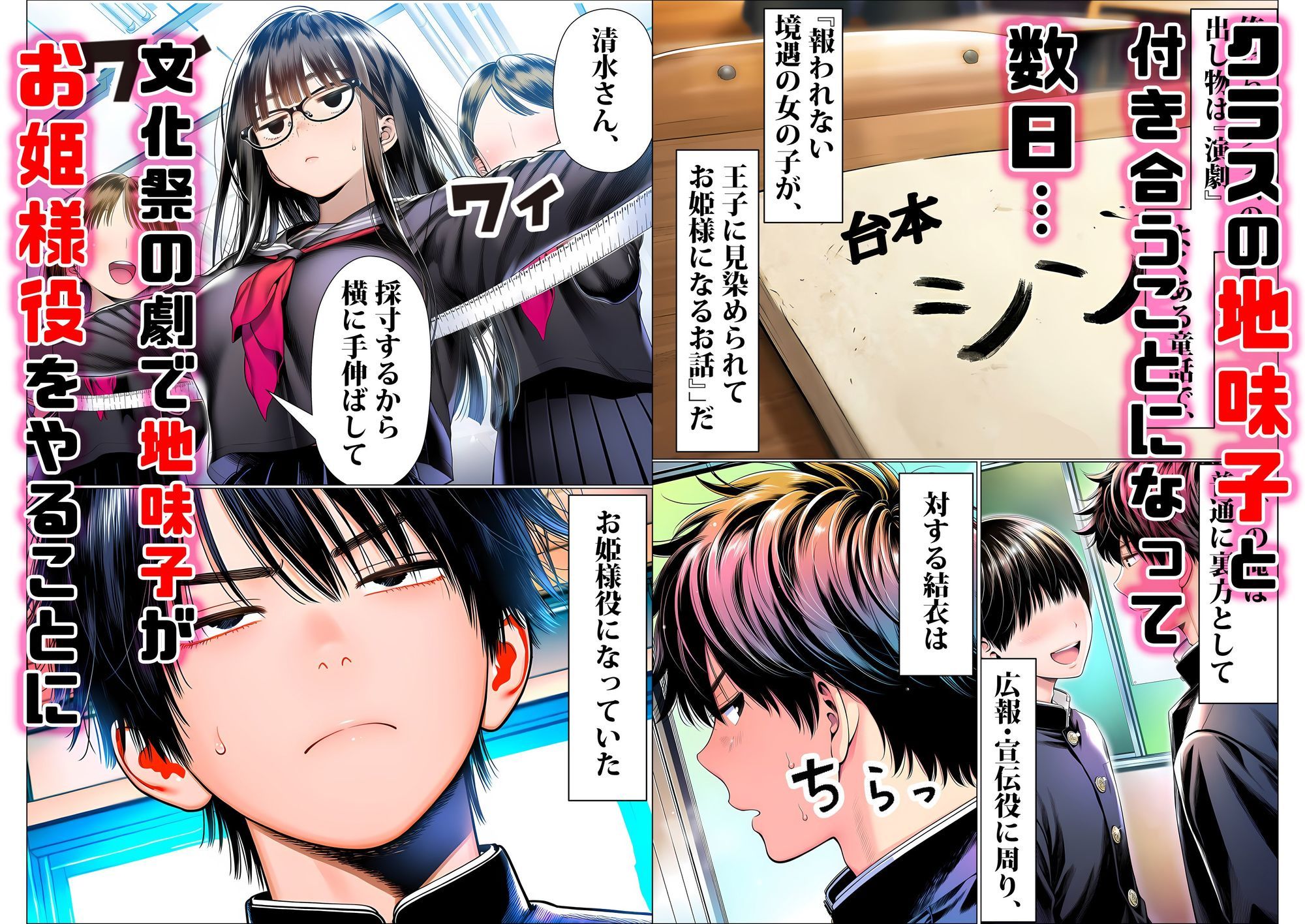 罰ゲームで地味ブスに嘘告白したら、孕ませちゃって結婚することになった2 サンプル画像1