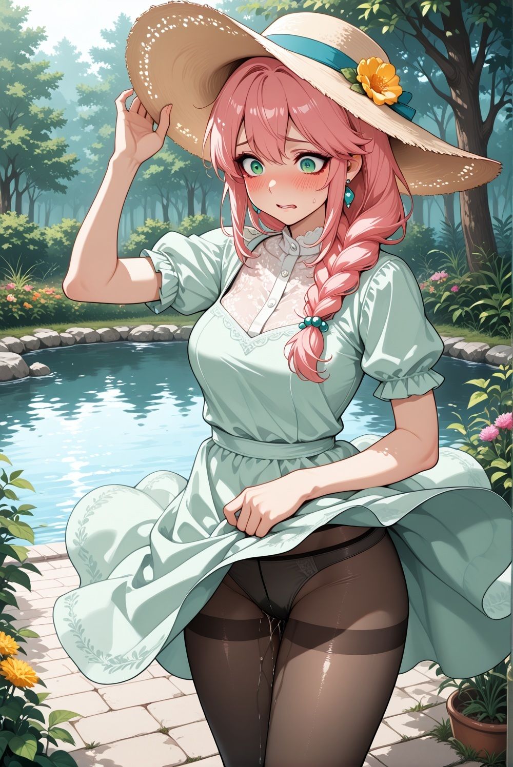 美しきおもらしの園 サンプル画像1
