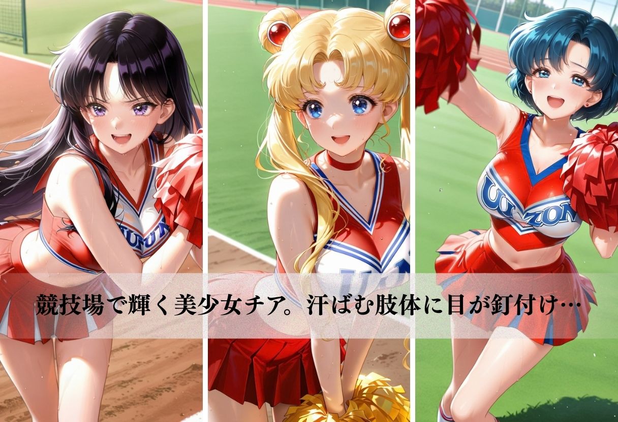 美乳美少女チアに生ハメ サンプル画像1