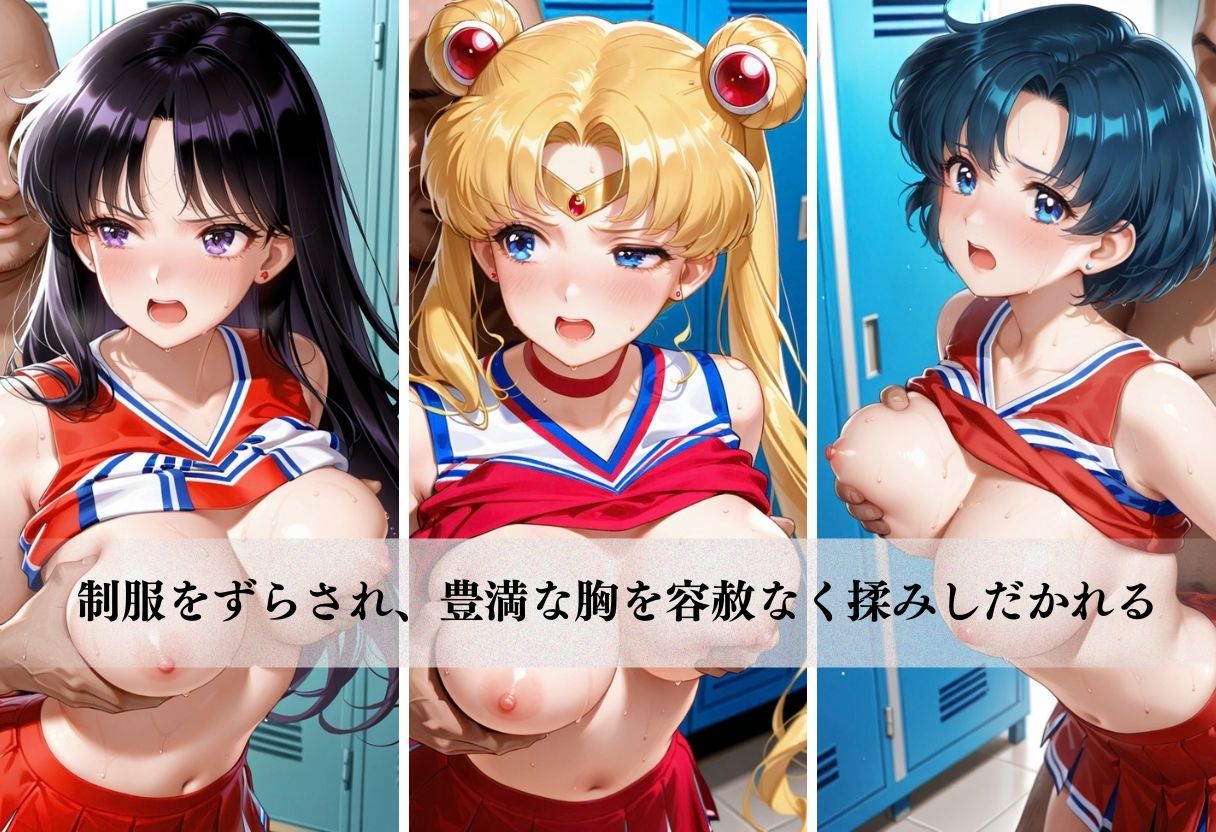 美乳美少女チアに生ハメ サンプル画像7