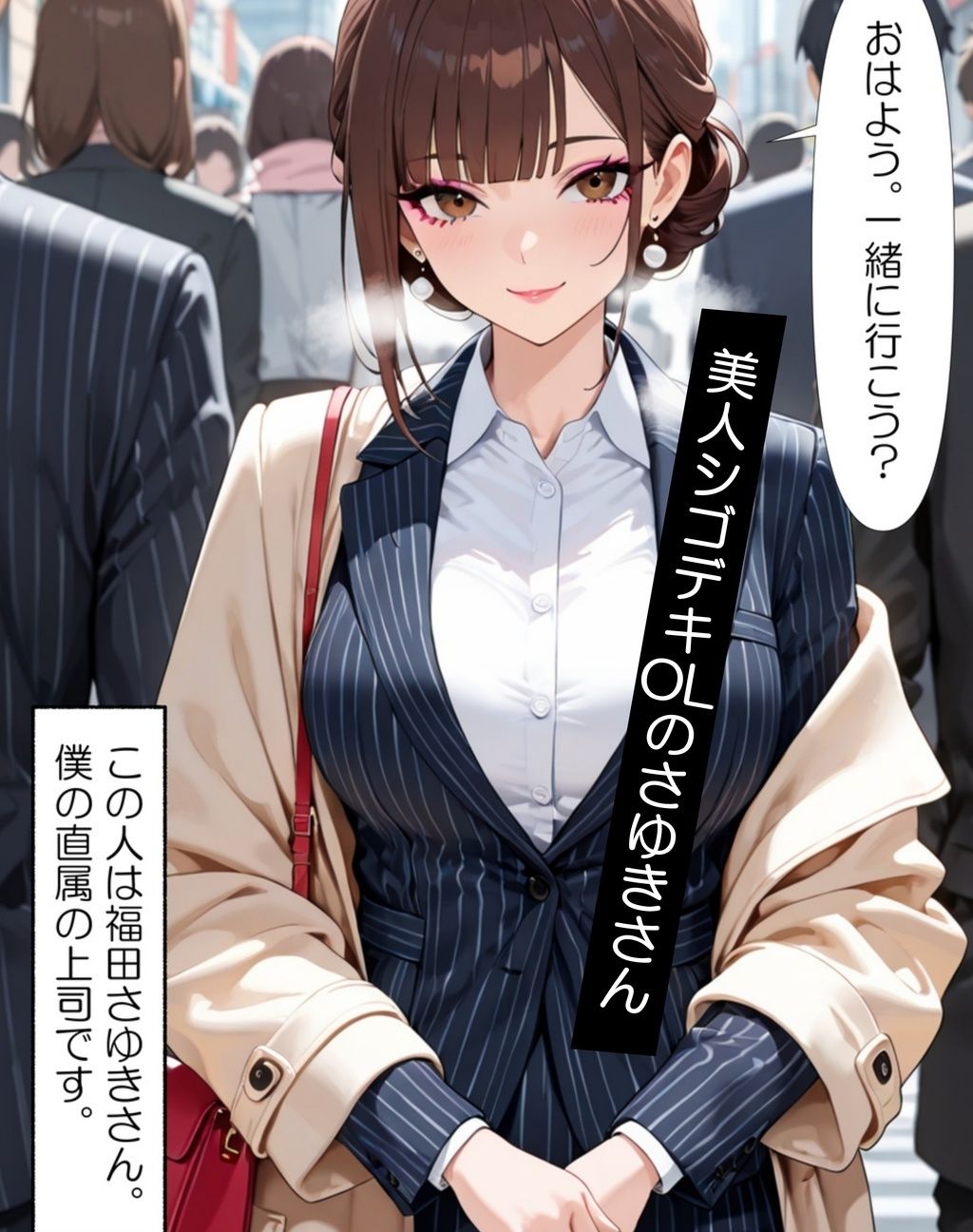 美人シゴデキOLが仕事できない若手を指導した結果…わたしのカラダを覚えさせちゃった話 サンプル画像1
