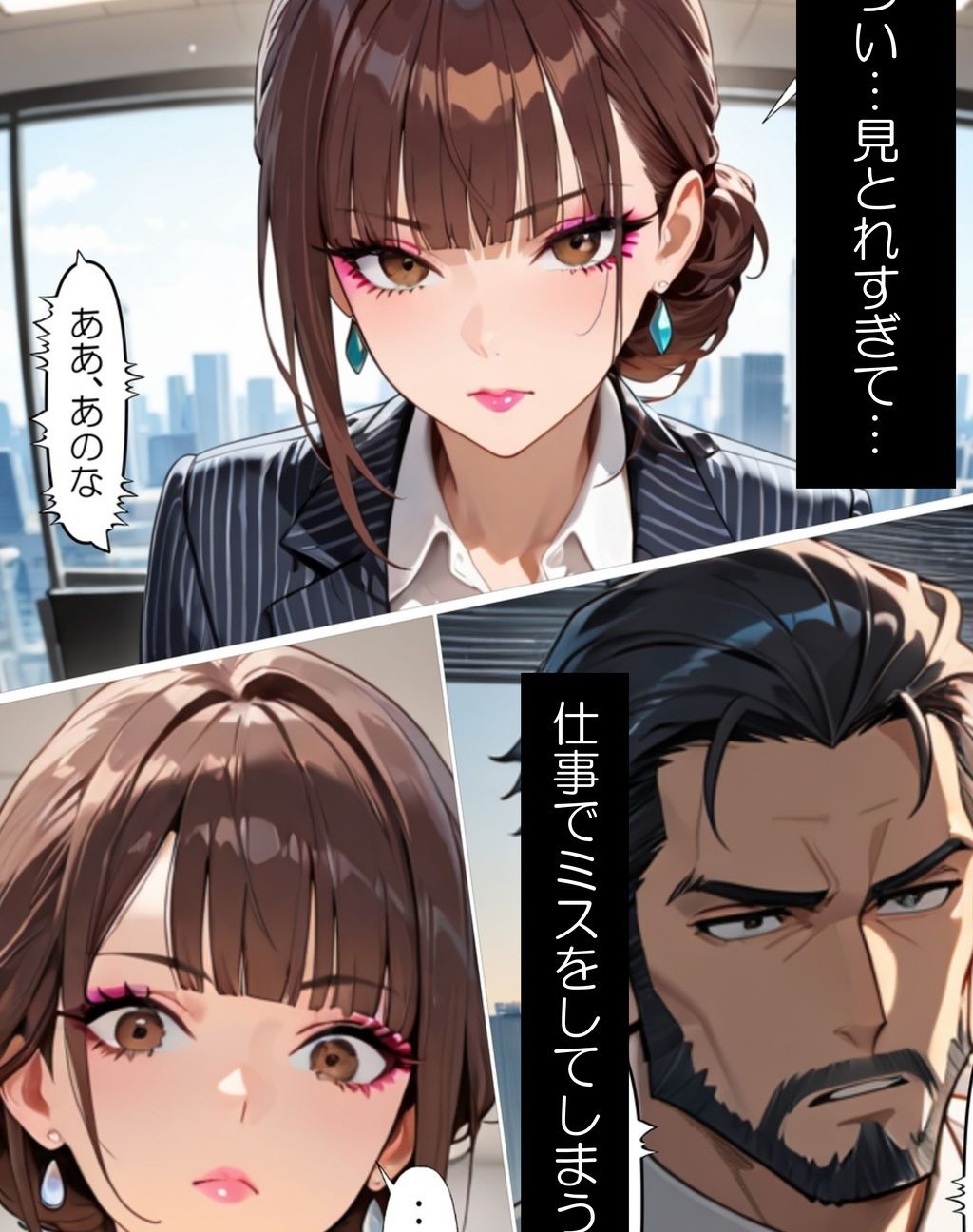 美人シゴデキOLが仕事できない若手を指導した結果…わたしのカラダを覚えさせちゃった話 サンプル画像3