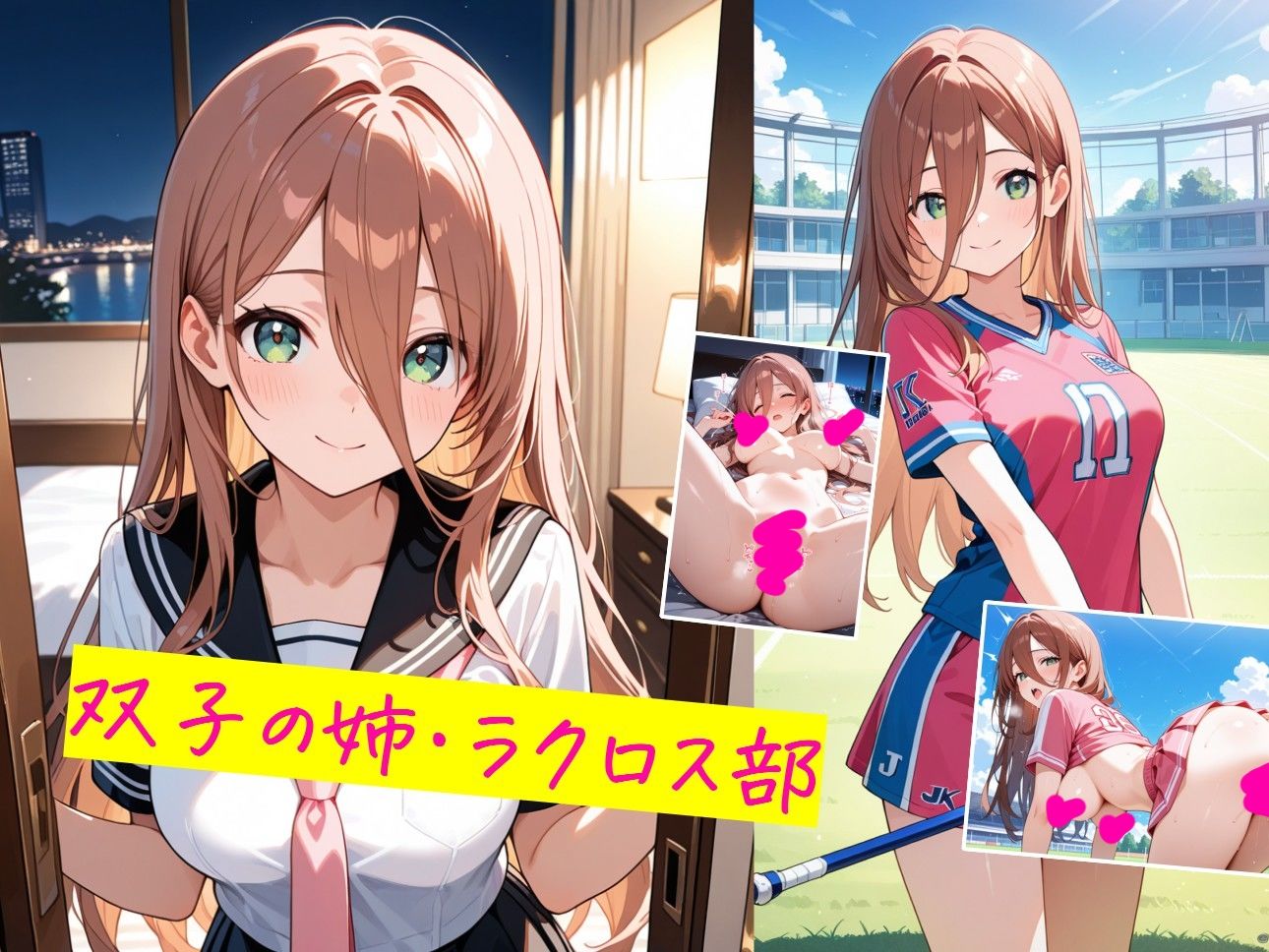 美人姉妹と母・3連続中出し ｜JKLEAKS 48 【流出動画付・音声付き！】 サンプル画像1