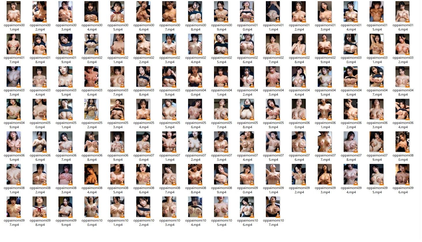 美女のおっぱいモミモミ集  美女ぱい100人分編 サンプル画像1