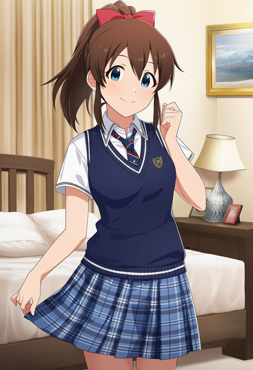 美少女アイドルと子作り（佐〇美奈子編） サンプル画像1
