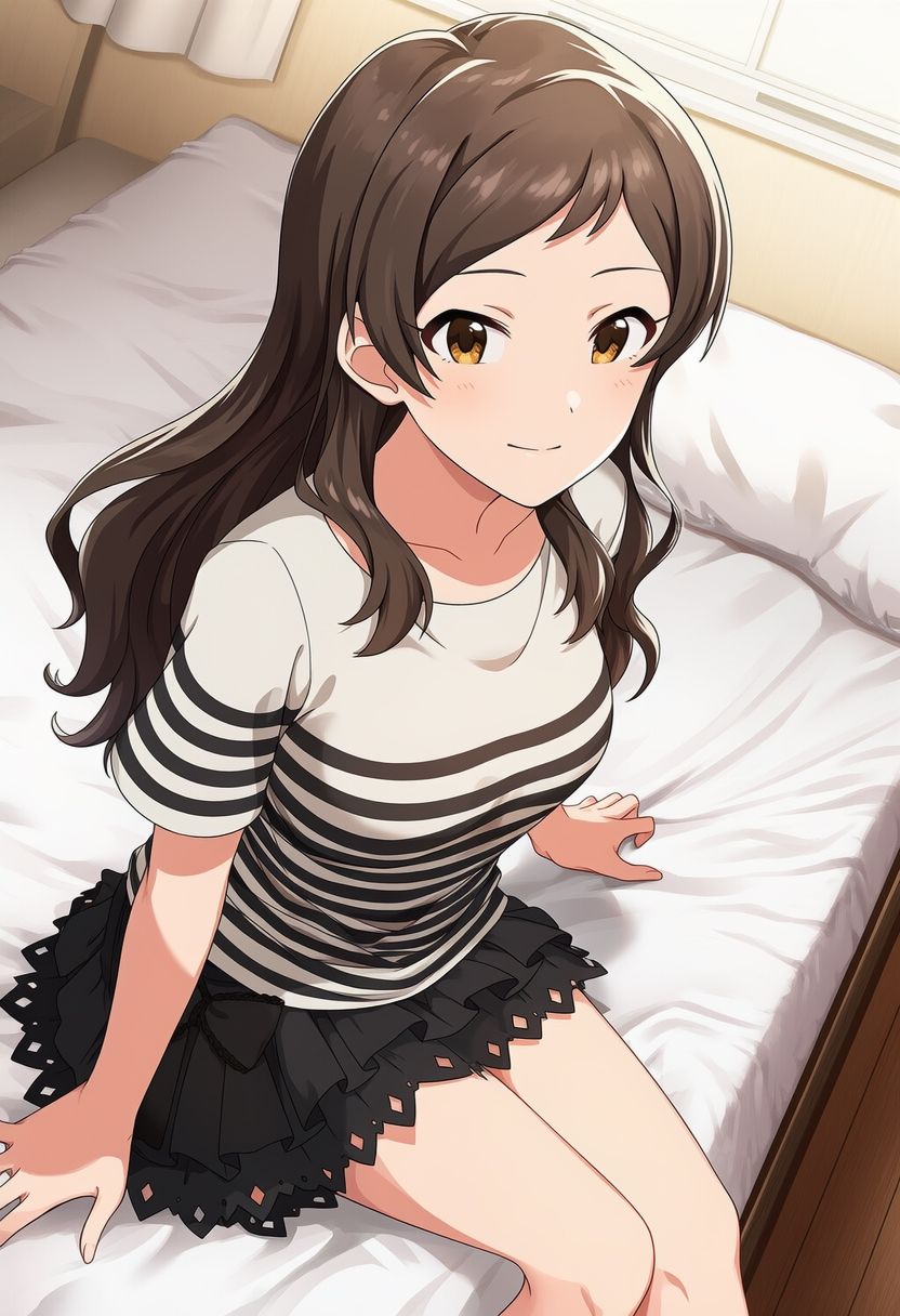 美少女アイドルと子作り（北〇志保編） サンプル画像1