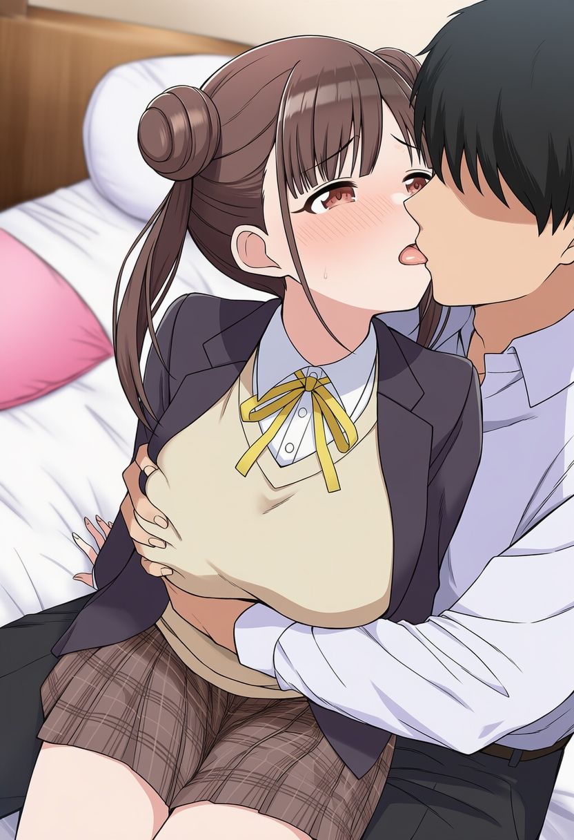 美少女アイドルと子作り（園〇智代子編） サンプル画像1