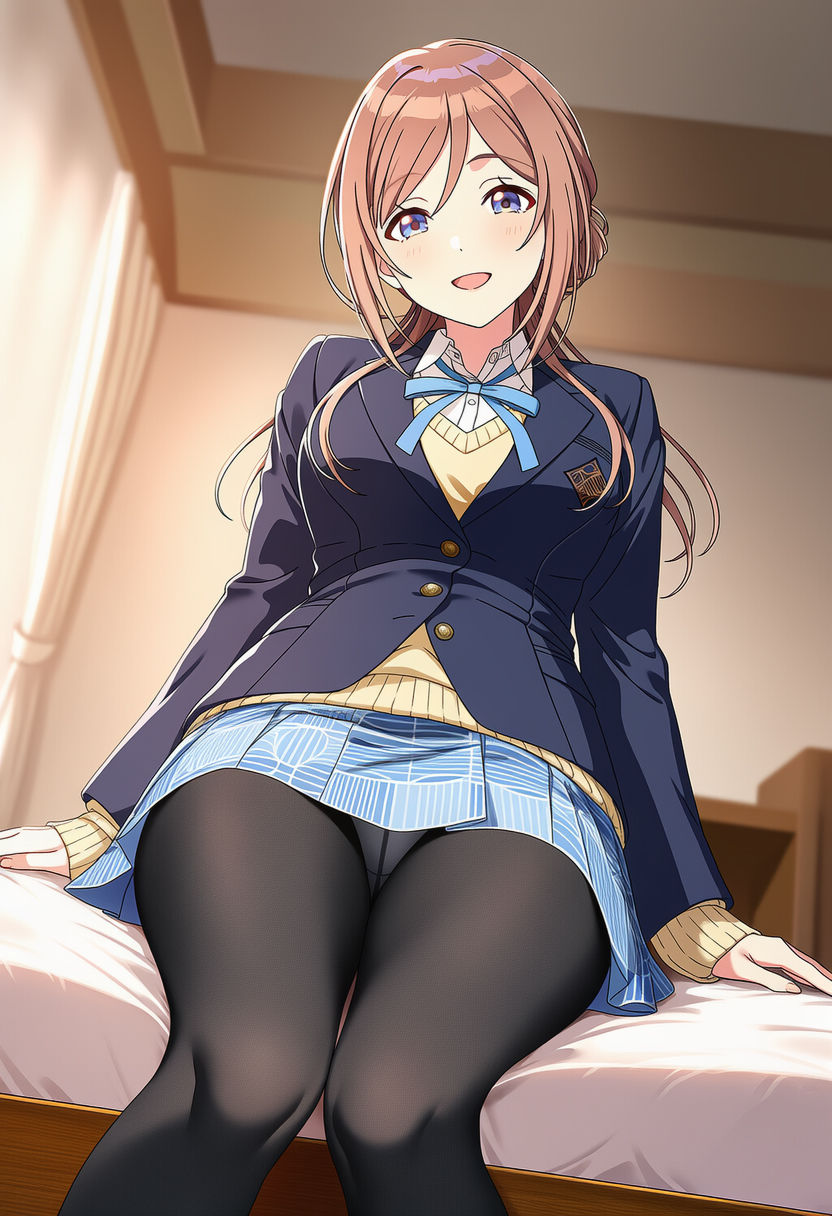 美少女アイドルと子作り（姫〇莉波編） サンプル画像1