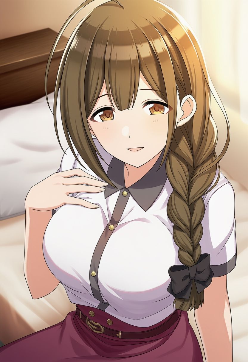 美少女アイドルと子作り（桑〇千雪編） サンプル画像1