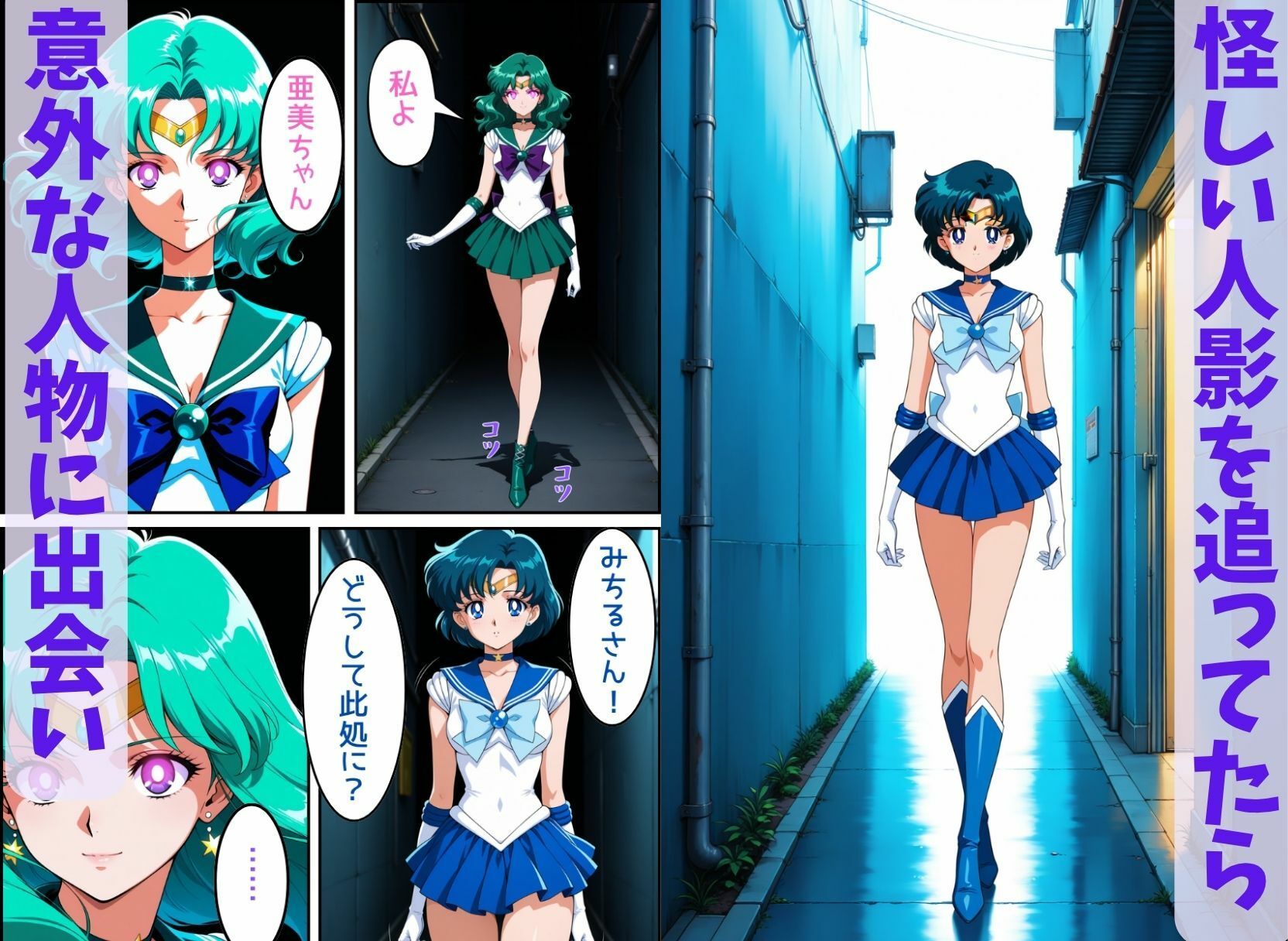 美少女催●セーラードール 〜セーラーヒロインは洗脳されて催●人形になる〜 サンプル画像1
