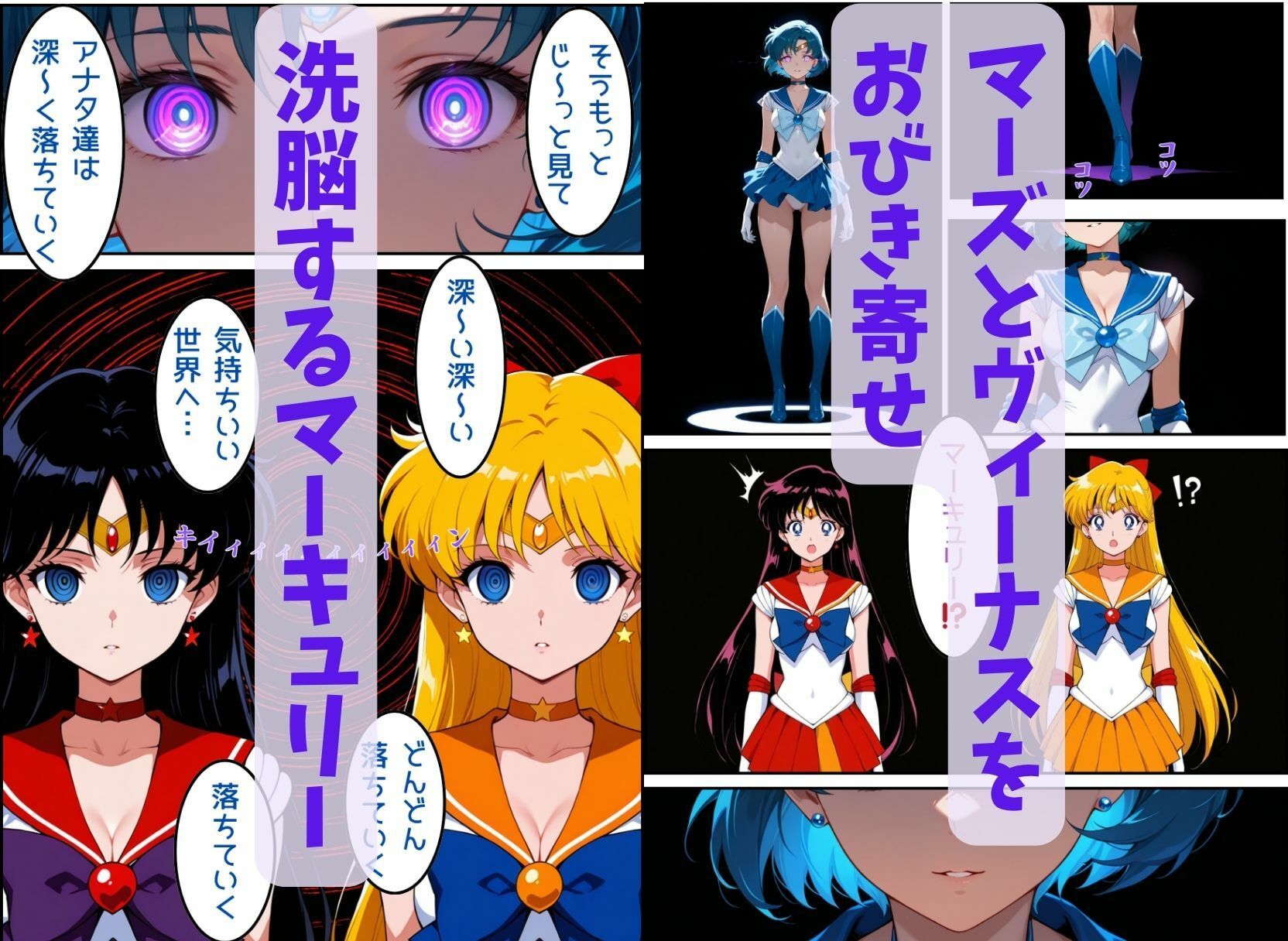 美少女催●セーラードール 〜セーラーヒロインは洗脳されて催●人形になる〜 サンプル画像4