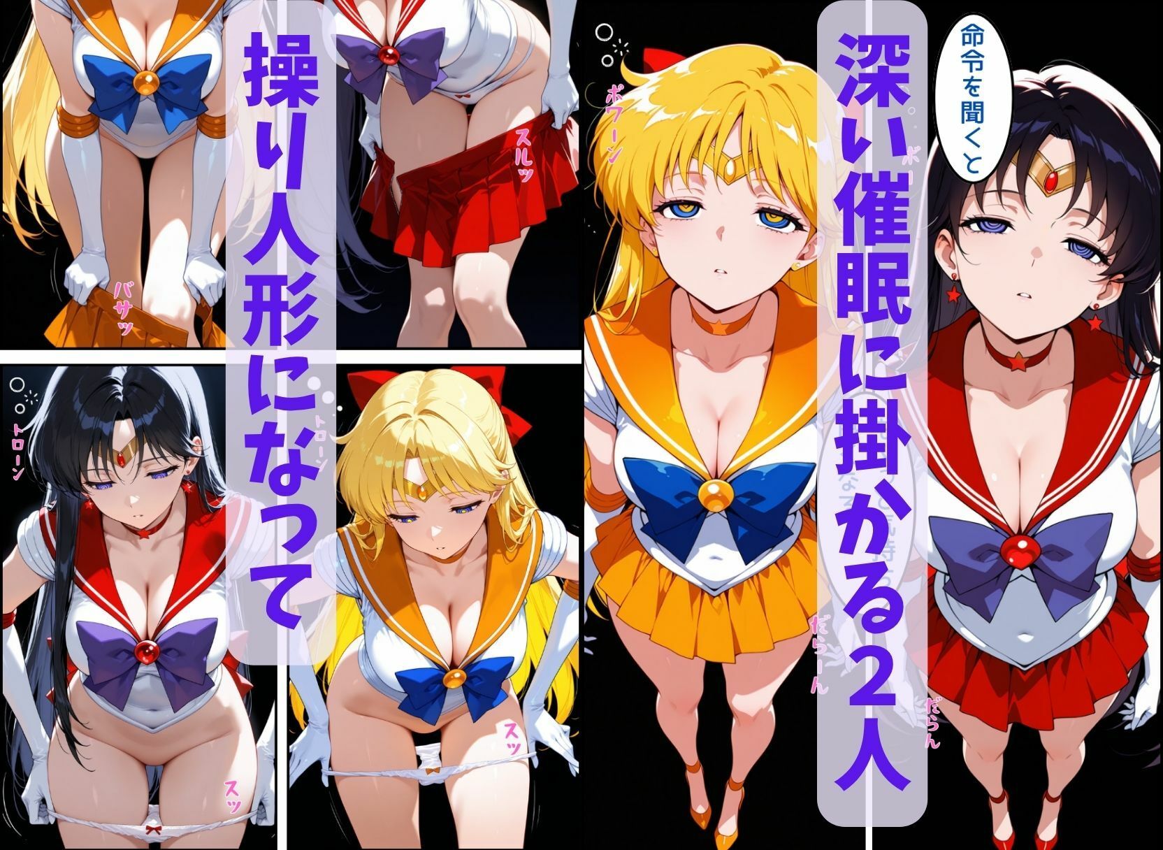 美少女催●セーラードール 〜セーラーヒロインは洗脳されて催●人形になる〜 サンプル画像5