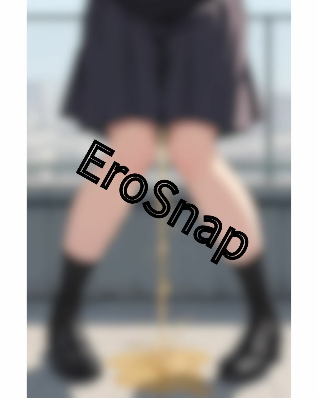 美脚とエロいおしっこお漏らし（50枚） サンプル画像3