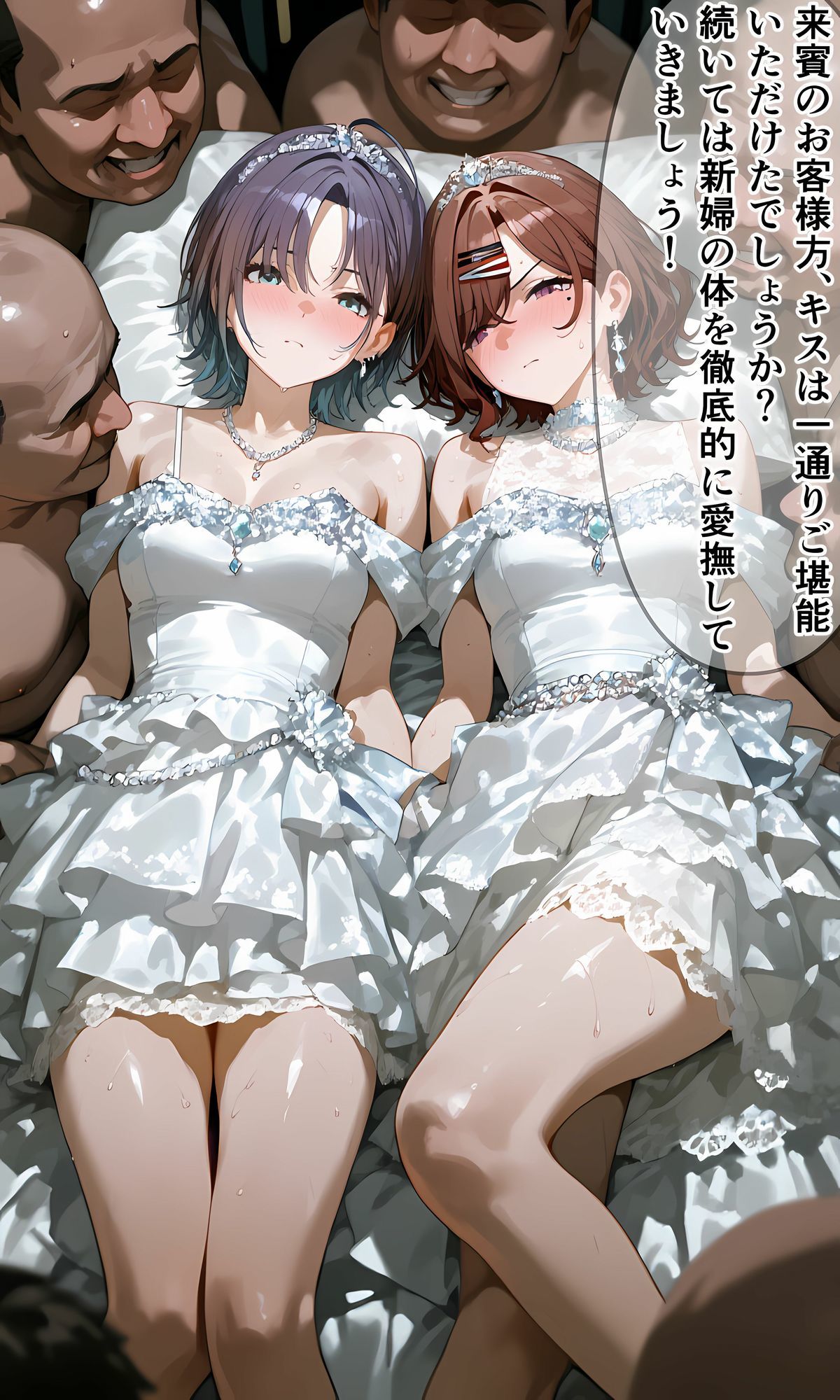 羞恥、強●枕営業  番外編  最高の結婚式編 サンプル画像3