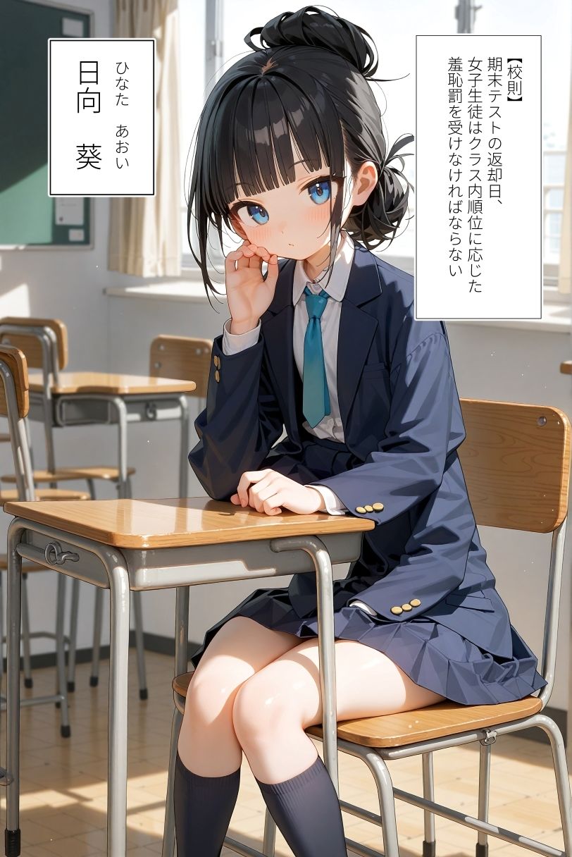 羞恥校則〜成績に応じた羞恥罰1〜 サンプル画像2