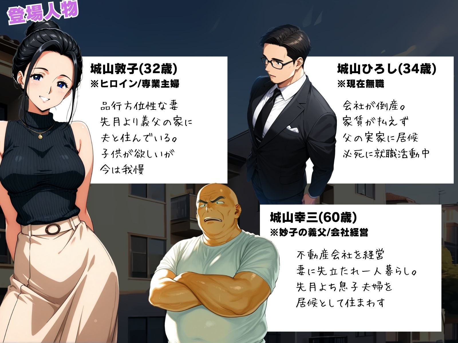 義父の計画 6 〜居候受精〜 敦子編 （上巻） サンプル画像1