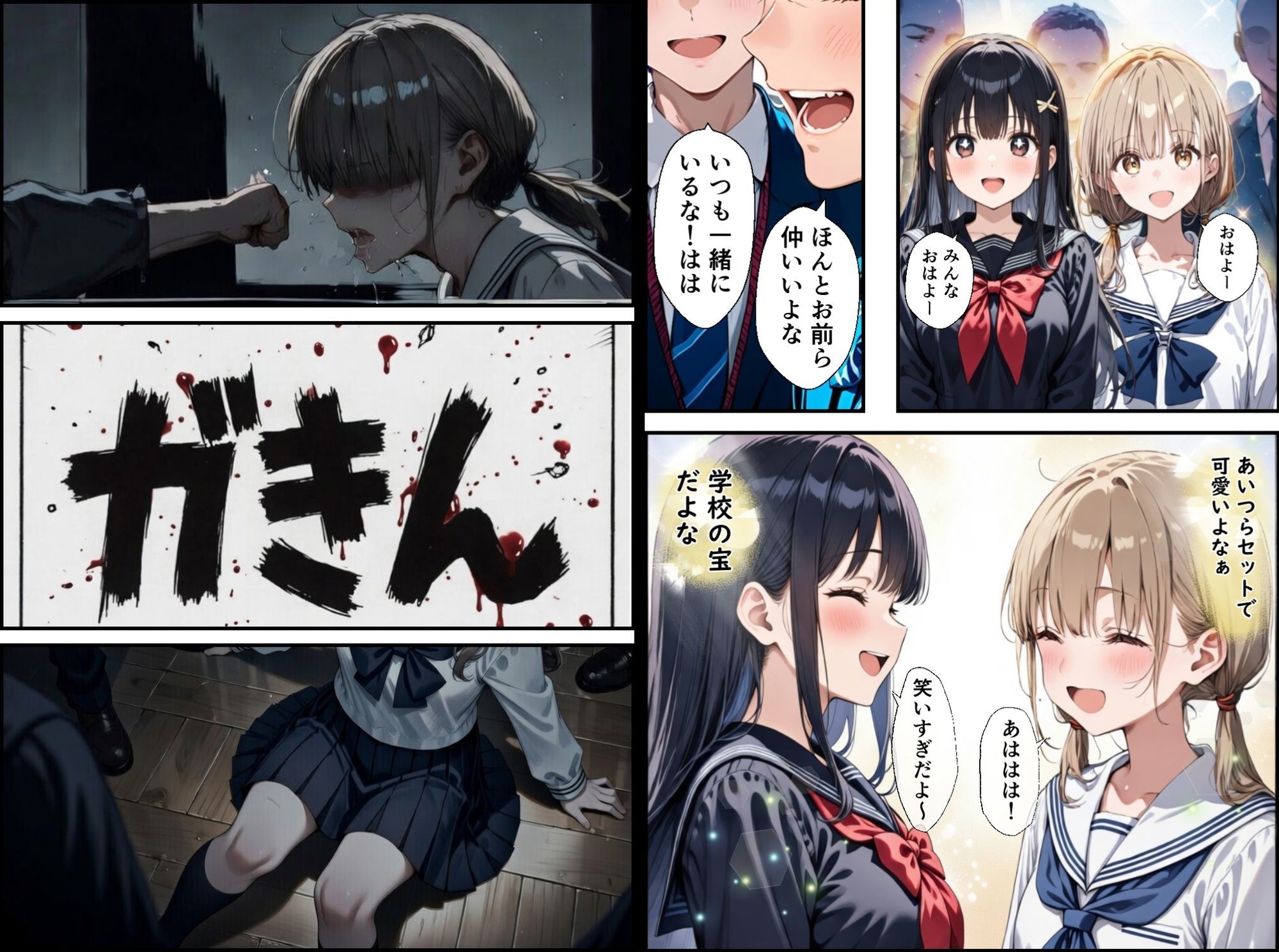 聖域解体  ークラス全員に壊された私を、親友が永遠に所有するまでー サンプル画像2