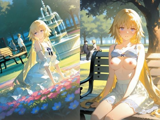 聖女のカラダが疼く時:公園の黄昏に堕ちる純潔 ルー〇ー サンプル画像1