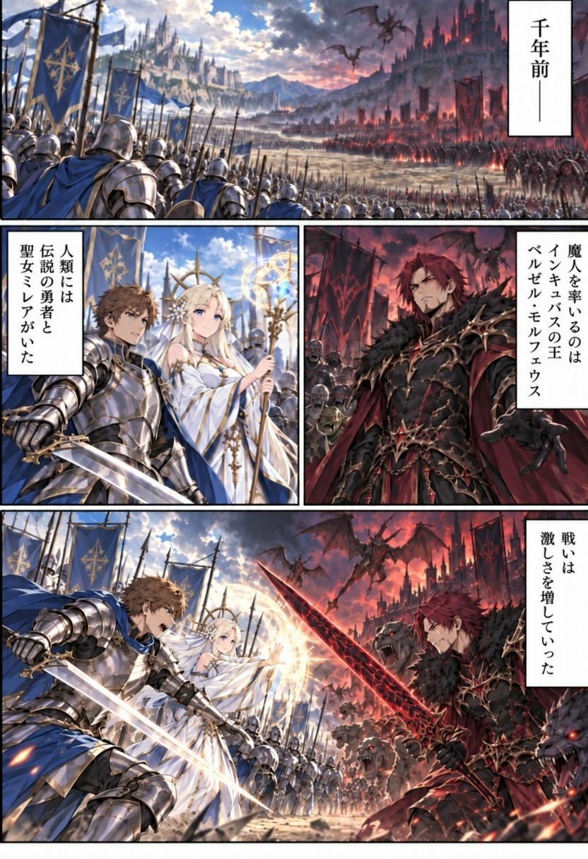聖女伝説 〜聖女様は実はサキュバスだった件〜  1巻 サンプル画像3
