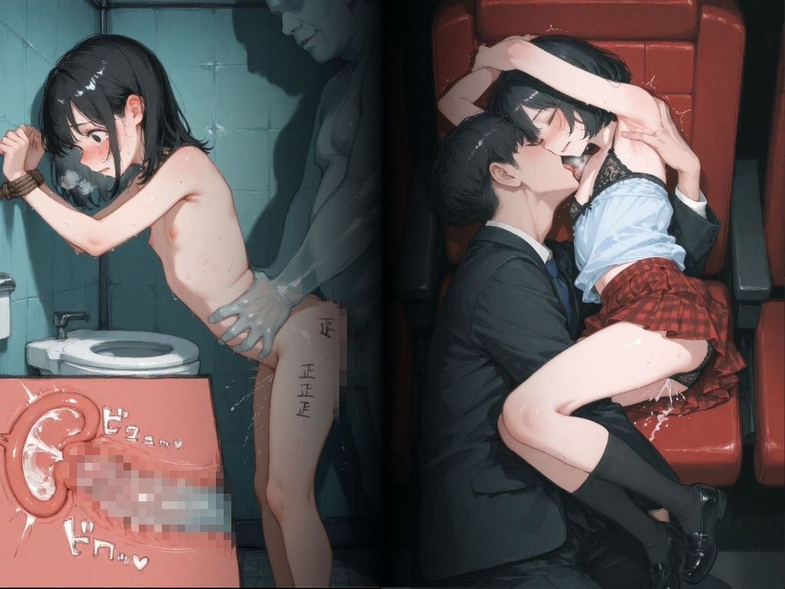 肉便器だった少女が覚醒しておじさん依存になった。 サンプル画像5