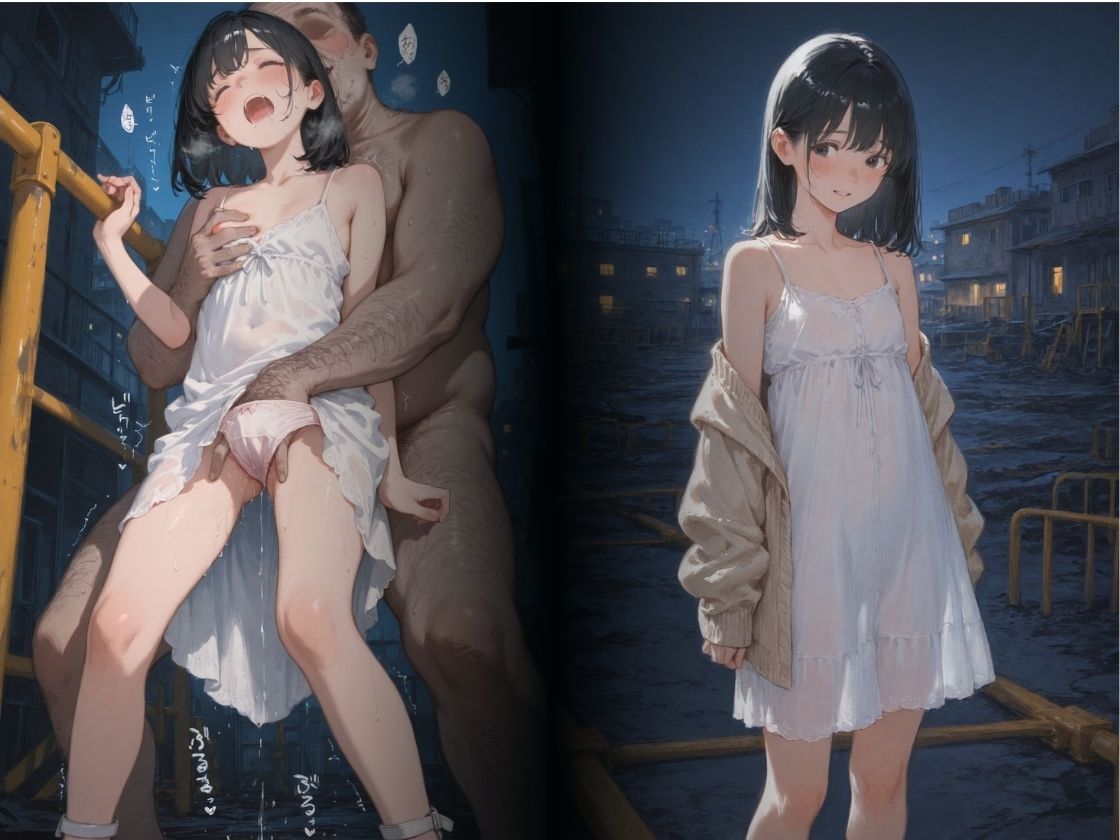 肉便器だった少女が覚醒しておじさん依存になった。 サンプル画像7