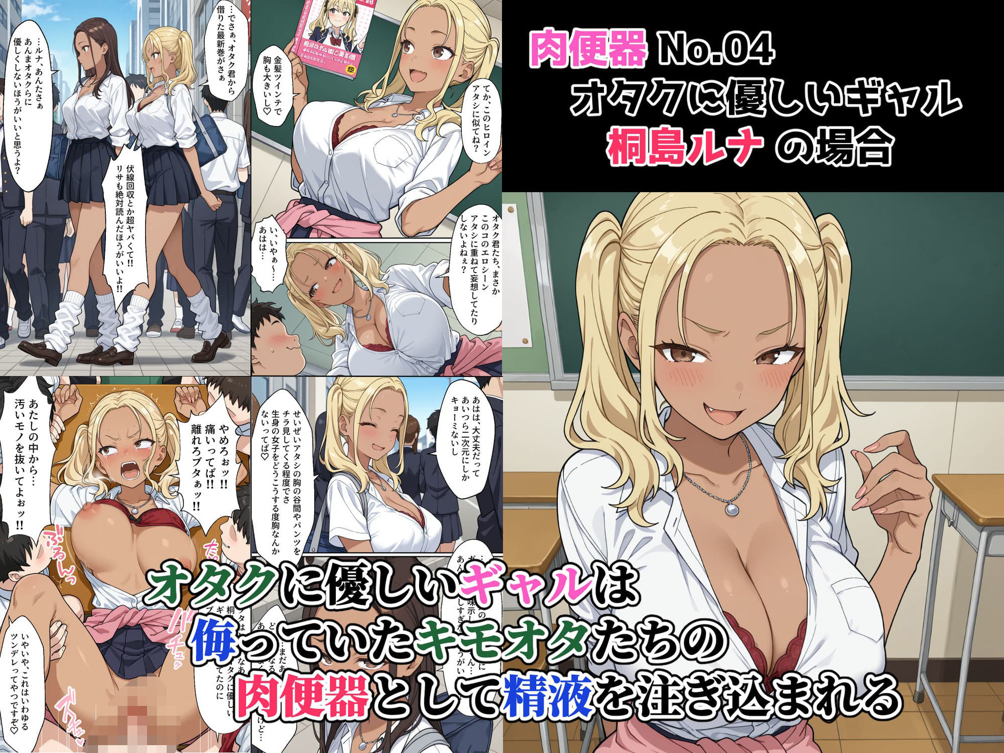 肉便器法の成立した世界で〜校内の好きな美少女を選んで肉便器にできる世界〜 サンプル画像8