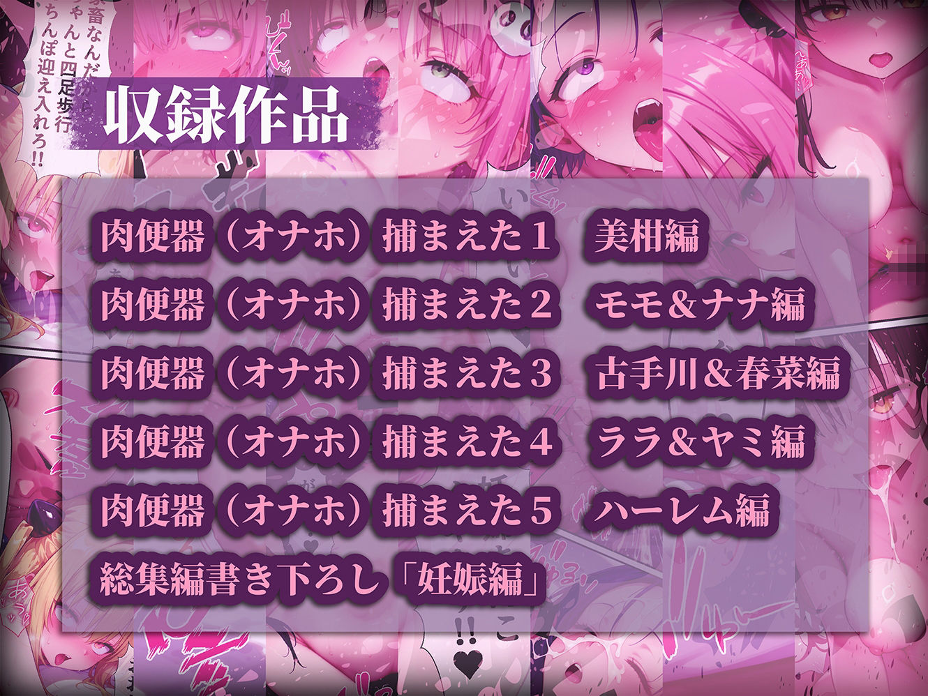 肉便器（オナホ）捕まえた 〜触れて合言葉を言うと生オナホにできるアイテムでヒロインをハントして処女に無責任中出しをキメる〜 総集編 サンプル画像9
