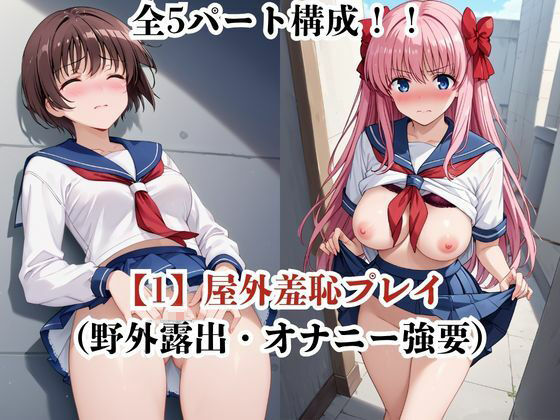 肉玩具認定証発行！！街の性処理係堕ち。―快楽と恥辱の記録―宮●咲＆原●和編 サンプル画像3