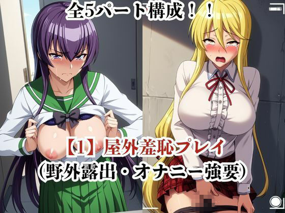 肉玩具認定証発行！！街の性処理係堕ち。―快楽と恥辱の記録―毒●冴子＆鞠●静香編 サンプル画像3