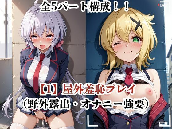 肉玩具認定証発行！！街の性処理係堕ち。―快楽と恥辱の記録―雪●クリス＆暁●歌編 サンプル画像3