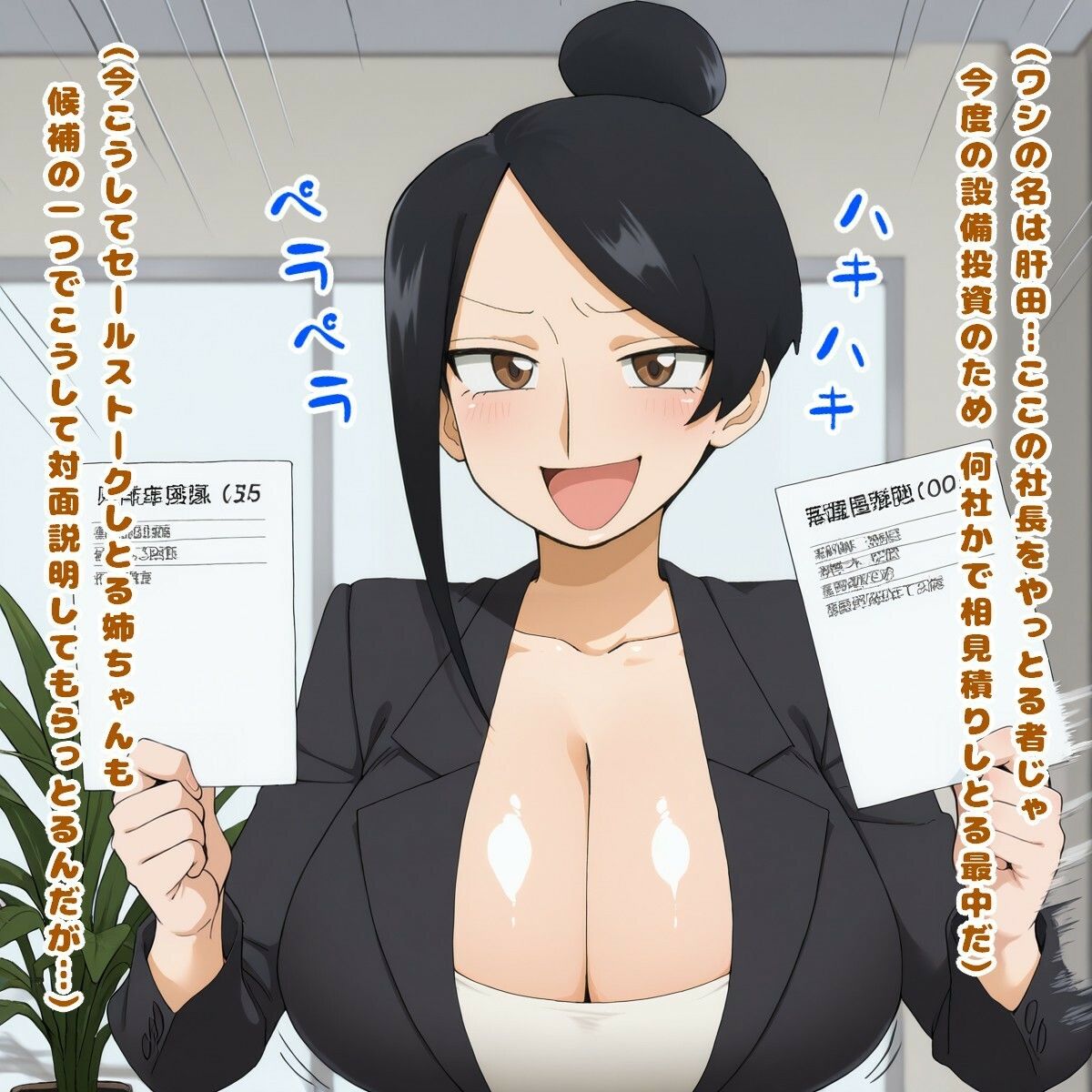 肝田社長！おひとついかがですか？（滝○ 京○/美人女上司滝○さん） サンプル画像2