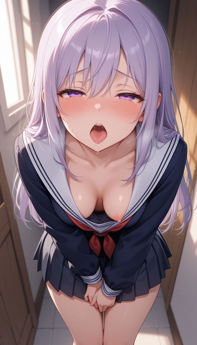 胸チラ・乳首・トロ顔（R-18版） サンプル画像5