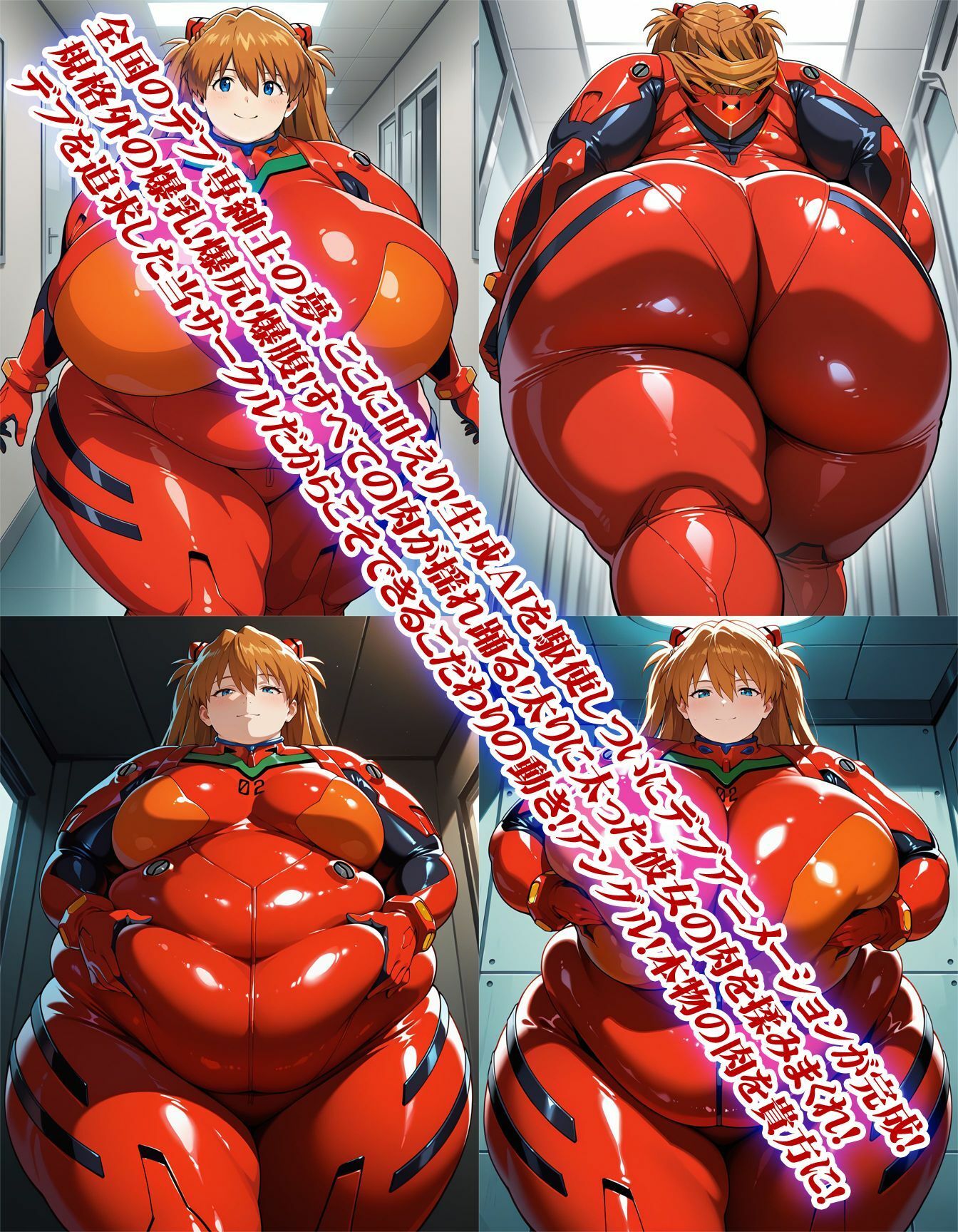 脂肪遊戯〜THE ANIMATION〜ア〇カ・ラ〇グレー編 サンプル画像1