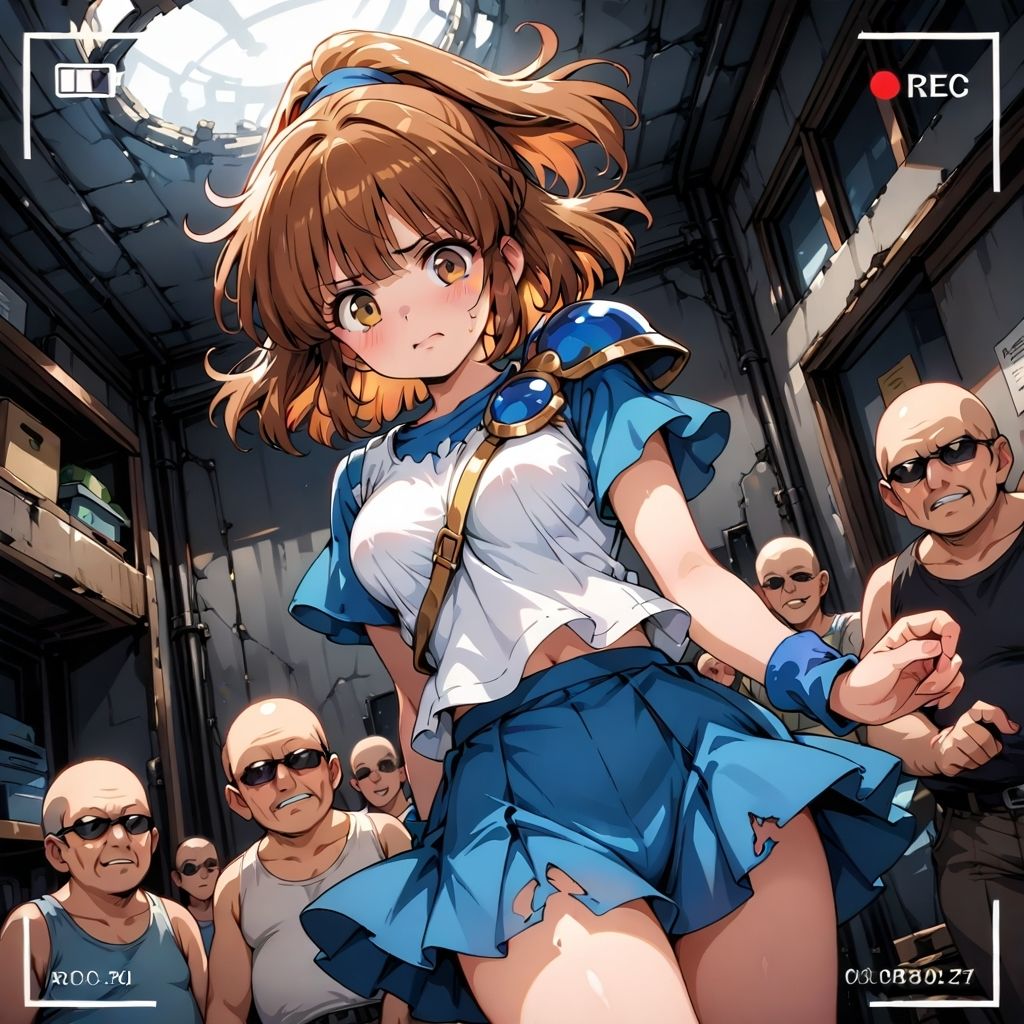 脅迫  狙われた少女  アルル姦禁録03 サンプル画像1