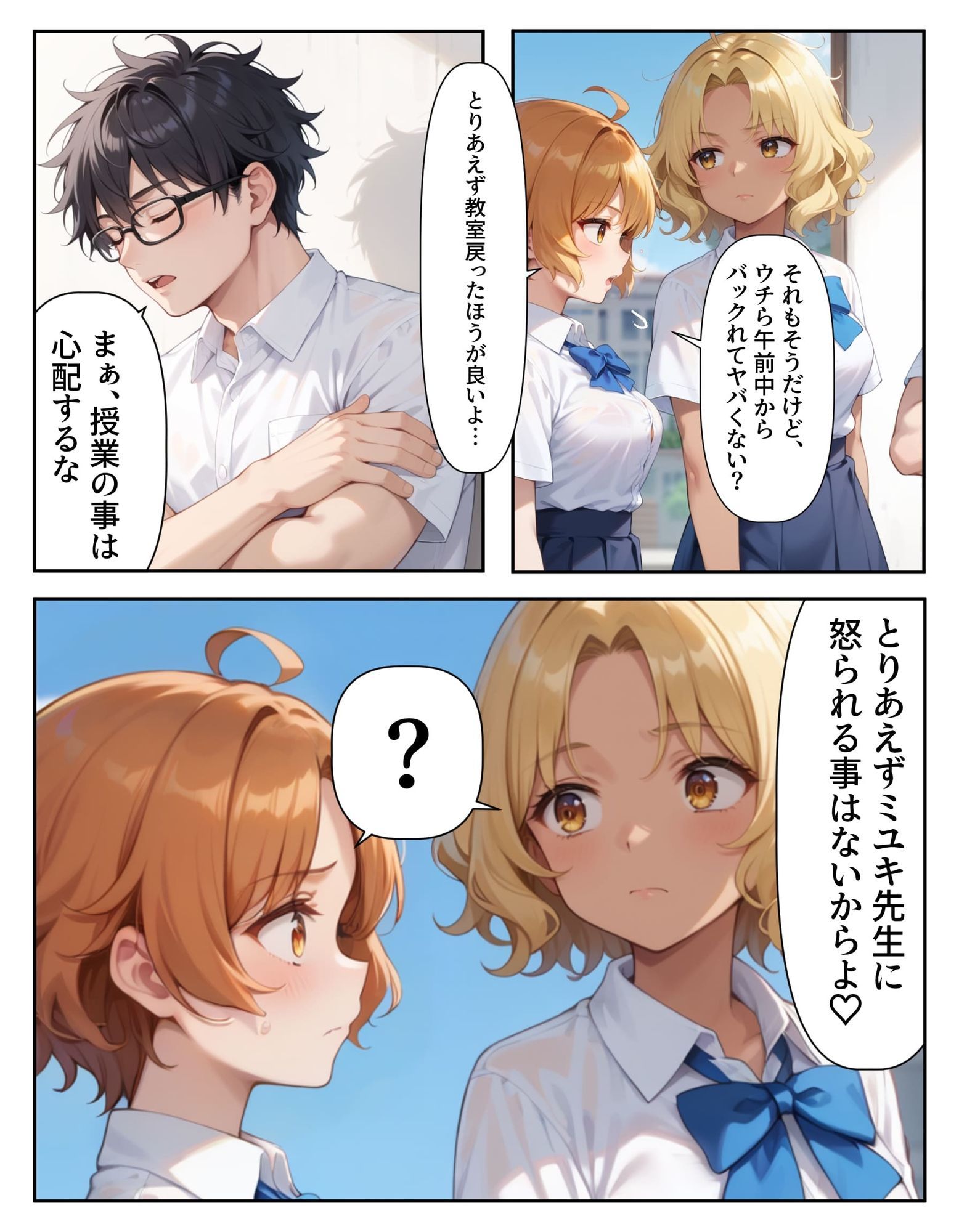 腕時計のリューズを引っ張ったら時間が停止！？好き放題に女子生徒にイタズラした話2 サンプル画像2