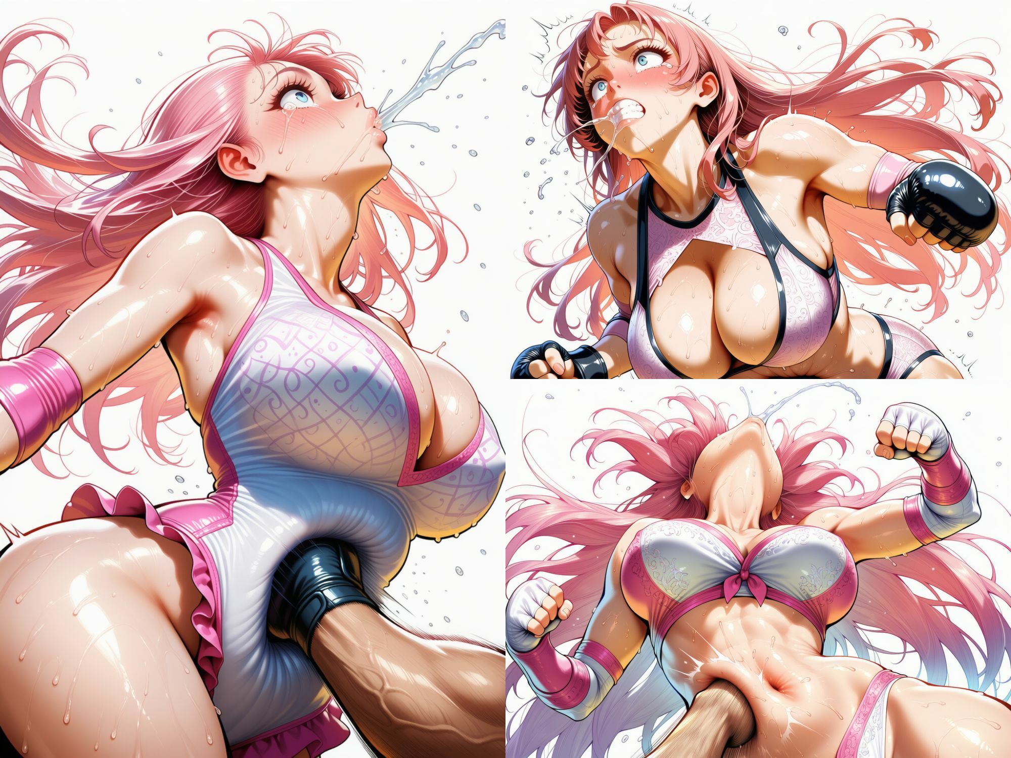 腹パンオンリー 〜ピンク髪アイドル星宮一花の悶絶崩壊〜 サンプル画像8