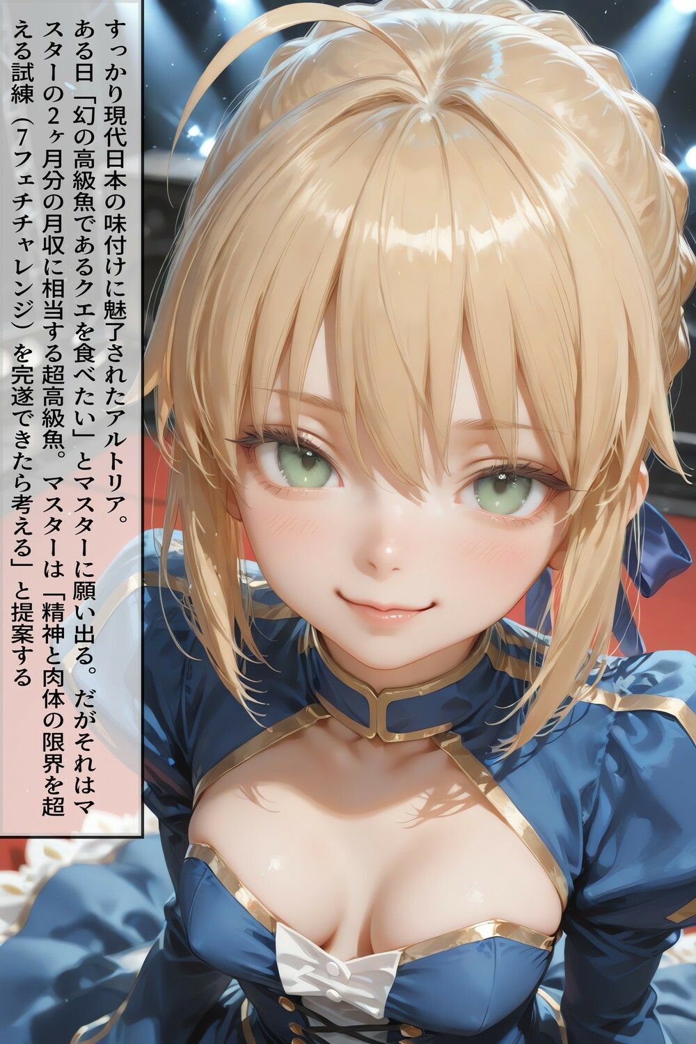 腹ペコ王の受難？ 幻の高級魚と七つの淫らな試練 【FGO】【500枚】 サンプル画像1