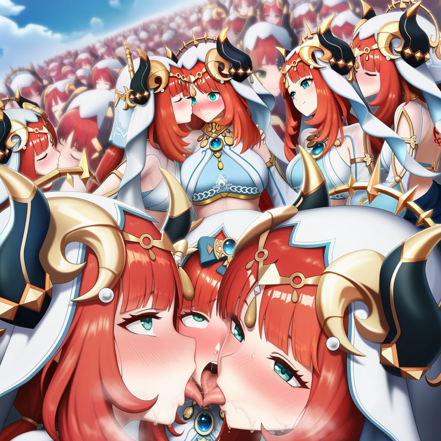 自分同士でエッチしまくり！嫁分身画像まとめ202602 Part1 サンプル画像8