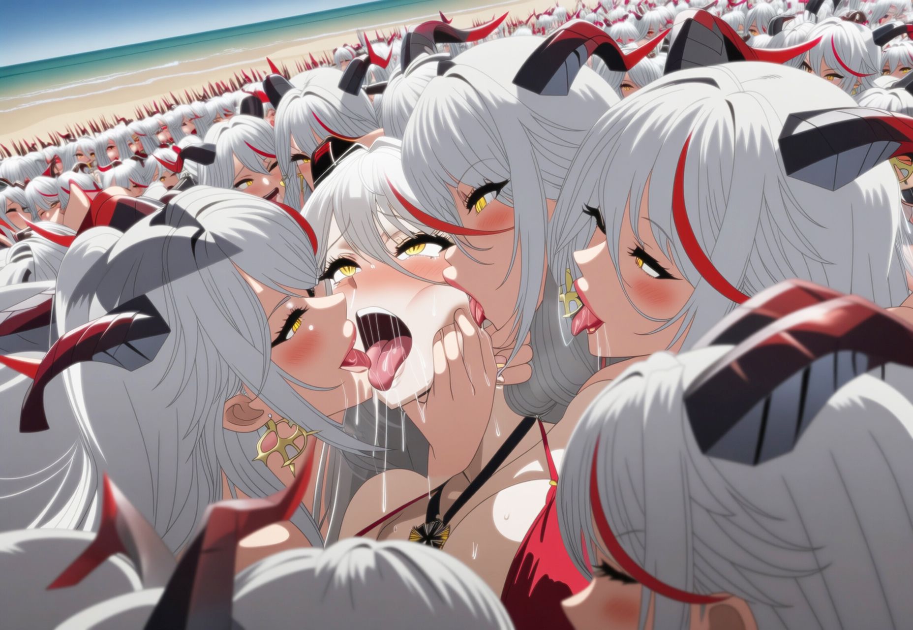 自分同士でエッチしまくり！嫁分身画像まとめ202605 Part1 サンプル画像6