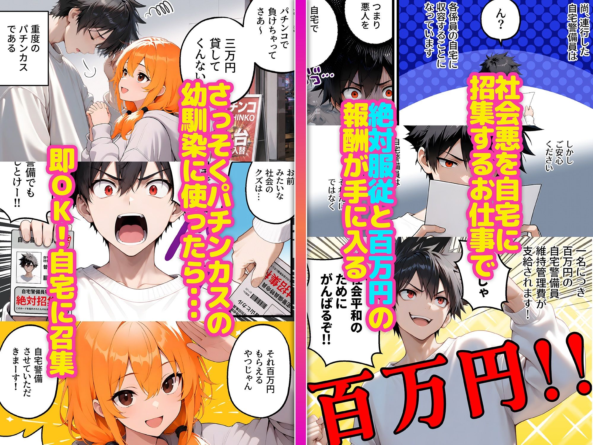 自宅警備員特命係になって悪女におしおきしてたら俺の部屋がハーレムになった件 サンプル画像2
