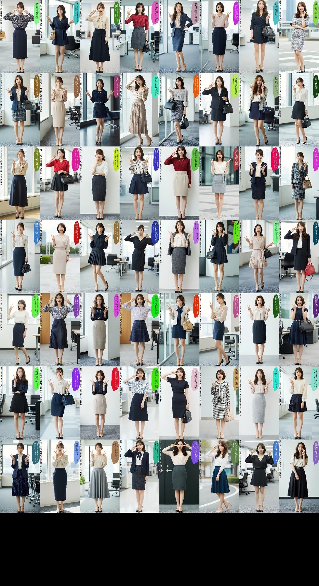 舌出しピースの美人OLたち 〜フェチ専用オナネタ〜 vol.1 サンプル画像10