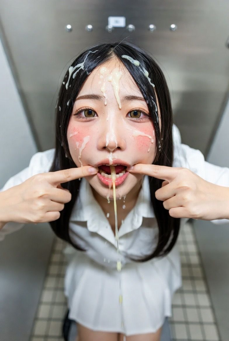 舌射・口内射精 画像集 サンプル画像1