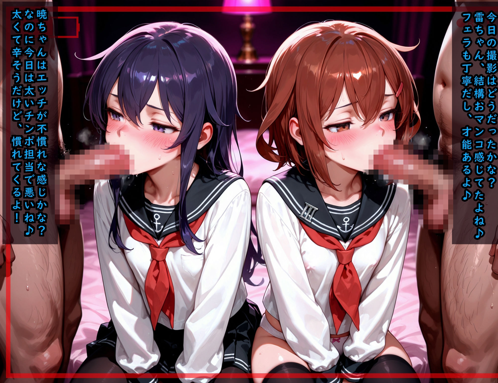 艦●れ！艦●これくしょん〜セリフ付きCG集:202603下巻:むち屋〜 サンプル画像1