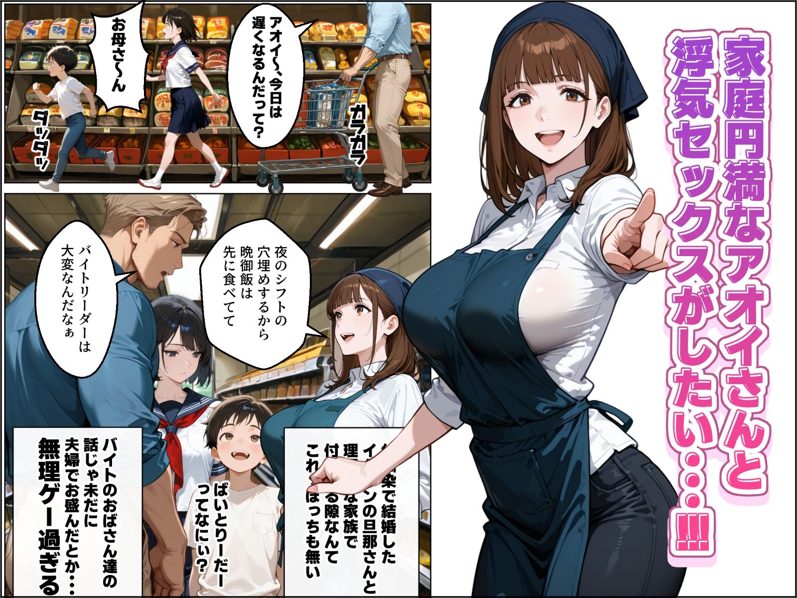 良妻賢母の記憶を改変して托卵させる話 サンプル画像2