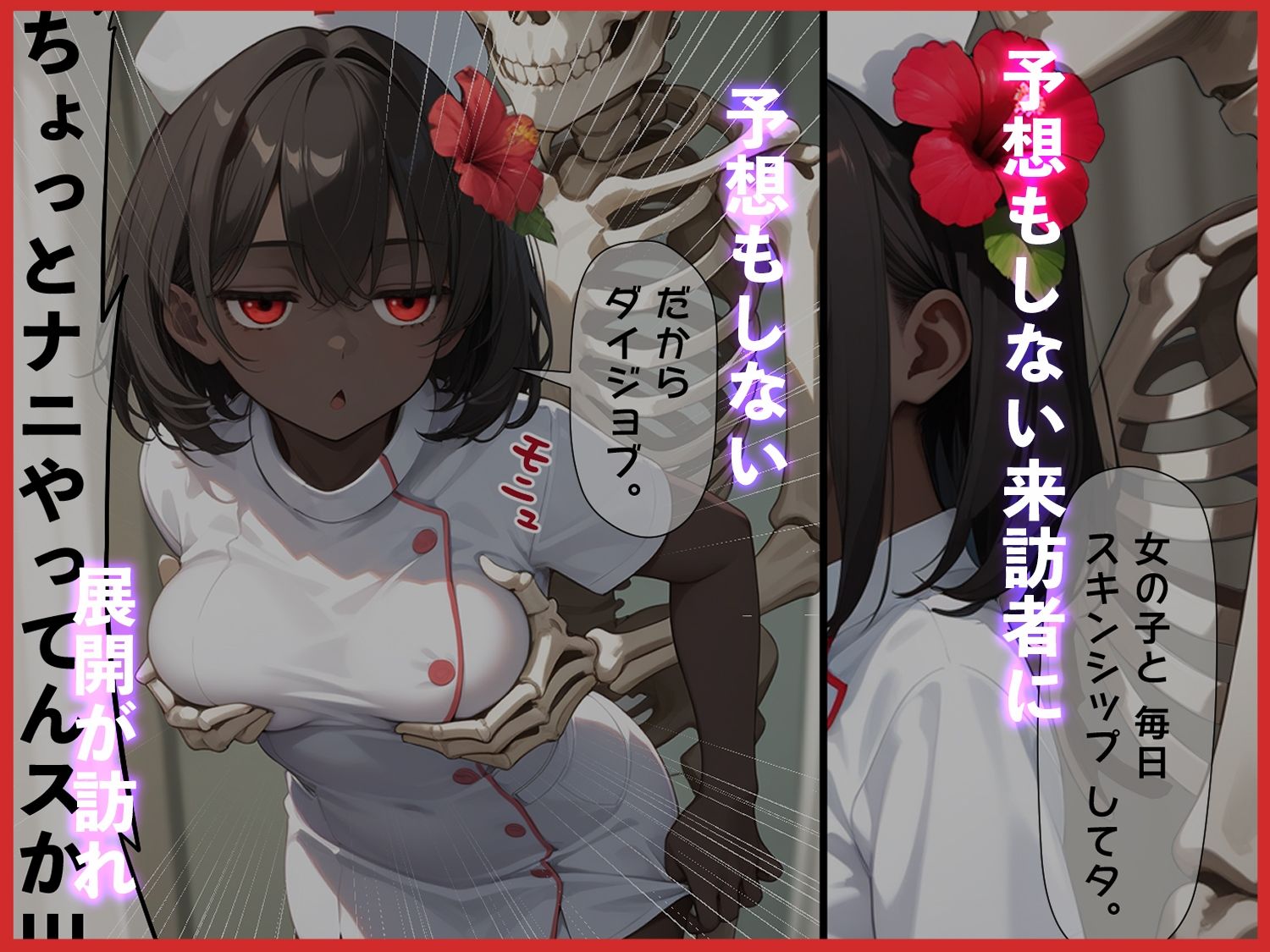茉希菜のAIスイーツガールズ1【ジト目ナースちゃん編】 サンプル画像3