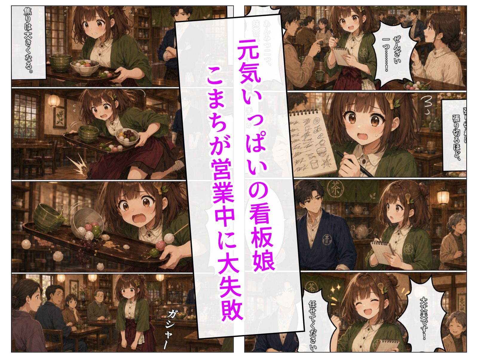 茶々原こまちの甘くない一日 サンプル画像2